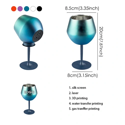 Stainless Steel Wine Glass Stainless Steel Wine Glass