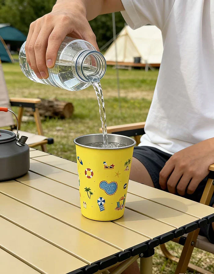 Pack 12oz Stainless Steel Mugs